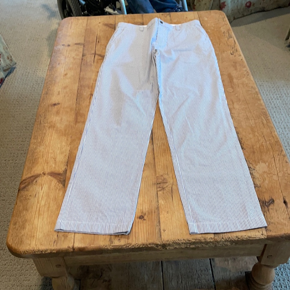 Brooks Brothers Boys Sear Sucker Slacks size 18